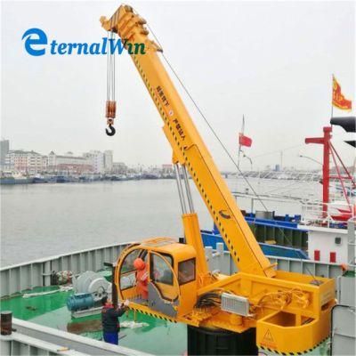 Widely Used Hydraulic Lifing Marine Deck Crane with Low Price