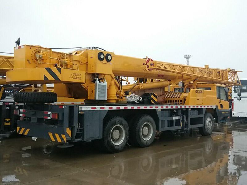 25 Ton 5 Section Boom Hydraulic Mobile Crane Qy25K-II