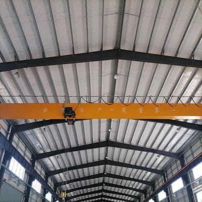 Dy Workshop Hoist Double Beam Overhead Bridge Crane 16 Ton