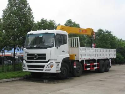 China Heavy Truck Hot Sale Cheap Dongfeng 14ton 16ton Construction Machinery with Knuckle Telescopic Boom Mounted Crane Truck