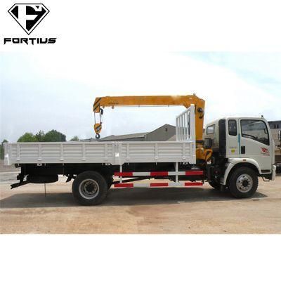 Sinotruk HOWO 10 Ton 12m Telescopic Boom Truck Mounted Mobile Loader Lorry Crane for Sale