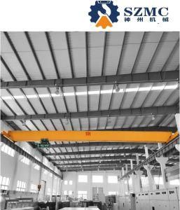 Customized Design European Style Single Beam Girder Eot Bridge Overhead Crane for Sale in Workshop