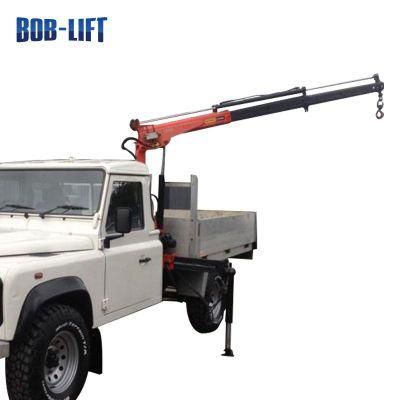800kg Small Portable Pickup Truck Lift Crane with Cable Winch