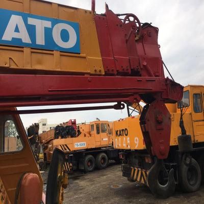 Used/Secondhand Original Japan Kato 50t/25t/30t/150t Nk-500e Crane with Good Condition in Low Price From Shanghai China Trust Supplier for Sale