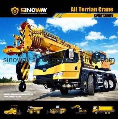 60 Ton All Terrain Crane, Hydraulic Mobile Crane, Autocrane