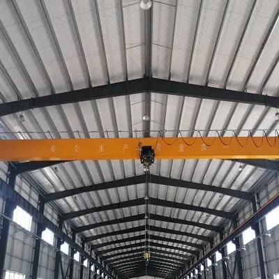 Dy Workshop Hoist Double Beam Overhead Bridge Crane 100 Ton