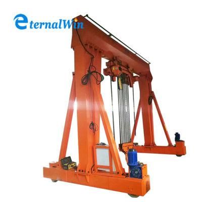 Small Warehouse Portable Mini Mobile Adjustable Gantry Crane