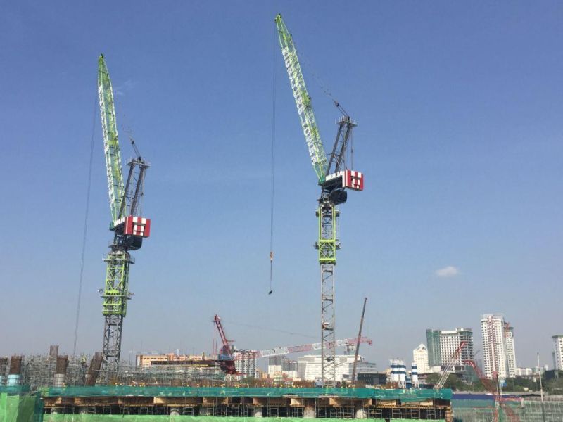 Zoomlion Luffing Jib Tower Crane L500A with Good Lifting Performance and Diversified Configuration