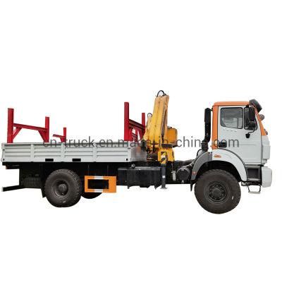 Manufacture Customized 4X4 5mt 6mt 7mt 10mt Knucle Boom Crane Truck