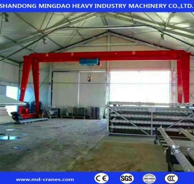 Customized Mh Model 2ton Mobile Gantry Crane for Sale