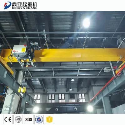 Dy Factory Electric Single Beam Overhead Bridge Crane 30ton