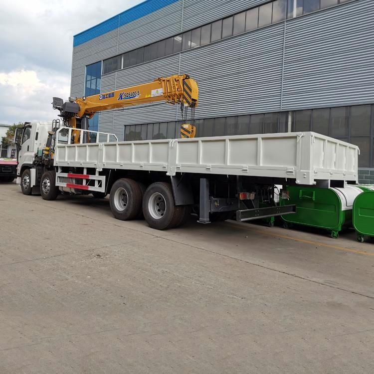 6t 8t Lifting Machinery Hydraulic Hois Ting Knuckle Ceane Truck Lorry Mounted Crane Truck Mounted Lifting Conveyor Truck