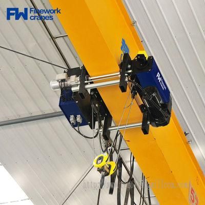 5 Ton Single Girder Electric Hoist Overhead Crane Lifting Machine