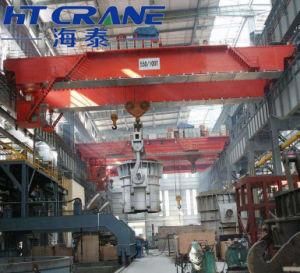 100 Ton Heavy Duty Double Girder Ladle Crane