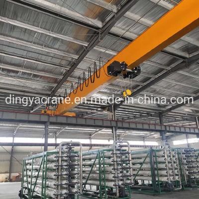 1 Ton 3 Tons 5t 20 Ton European Electric Single Beam Overhead Bridge Cranes for Sale Used in Saudi Arabia Overhead Bridge Cranes