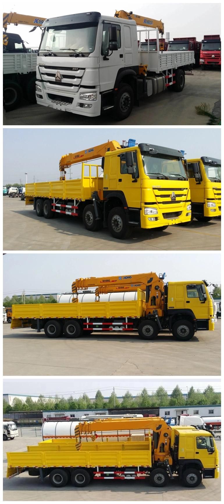 Sinotruk HOWO 10 Ton Articulated Boom Crane Truck