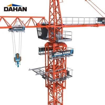 The 8-Ton Tower Cap Tower Crane Used at The Construction Site of Dahan Technology