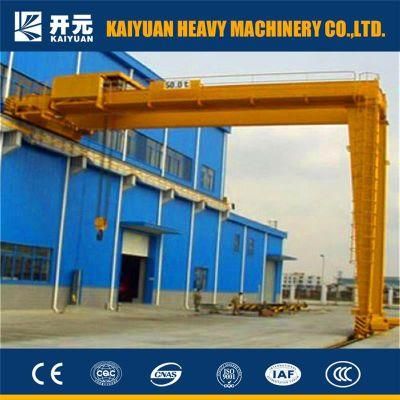 Trolley Hoisting Mobile Electric Hoist Semi-Gantry Crane with SGS