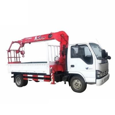 Japan Brand Isuzu 3tons 8tons Foldable Boom Truck Cranes