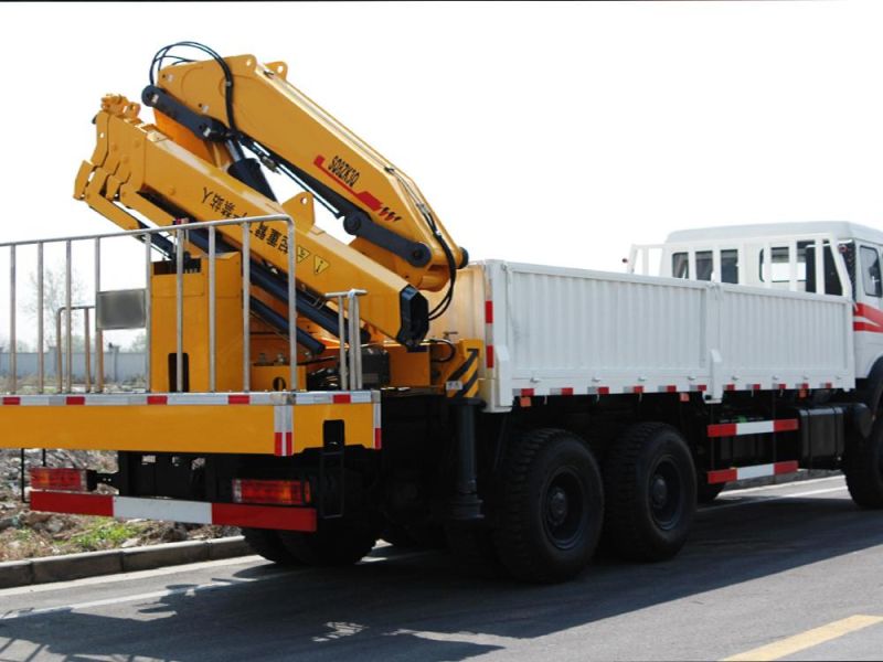 Official Mqh37A Lifting Crane Truck Container Side Lifter