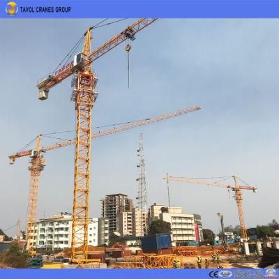 Ce ISO Good Quality for 6ton Qtz80 60m Boom Construction Tower Crane