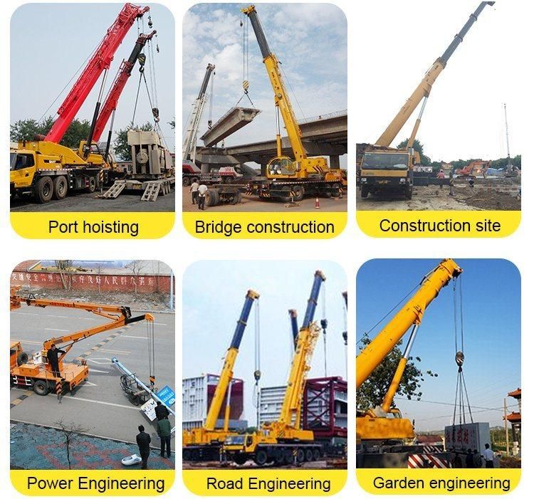 Truck Crane Engine Power 140kw Crane for Truck Telescopic Boom Truck Mounted Crane 12 Ton Truck Crane Price