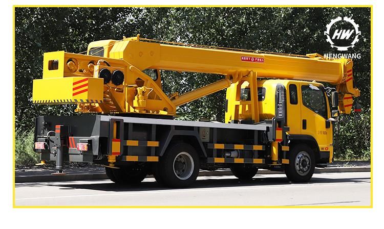 Large Diesel Tank Low Diesel Consumption China Truck Crane Long Working Time