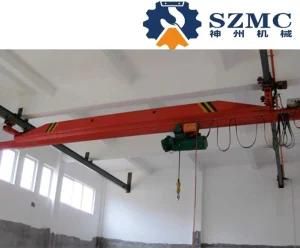 5 Ton Indoor Suspension Single Girder Overhead Crane with Demag Quality