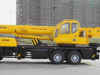 Lifting Height 50.2m Truck Crane 30 Ton Mobile Cranes Qy30K5c