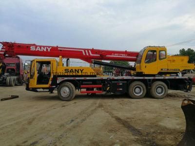 Used Sany Qy25c Truck Crane for Sale, Secondhand Sany 25t Crane in Good Condition