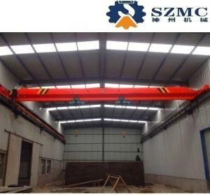 Lde Electric Single Girder Double Hoist Overhead Winch Crane