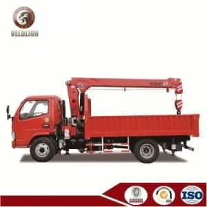 China Small 2 Ton Mobile Electric Motor Pickup Hydraulic Truck Crane Manufacturer
