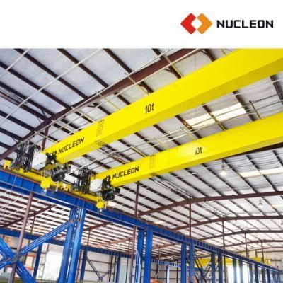 Industrial Used Heavy Duty Electric Single Girder Overhead Traveling Crane 10 Ton for Steel Pipe Workshop