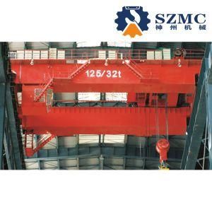 Metallurgical Heavy Duty Double Girder Overhead Crane with Demag Quality