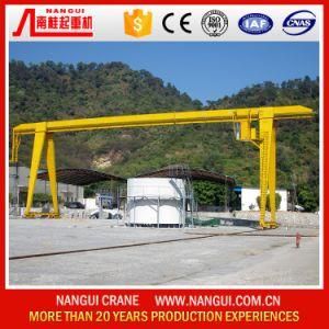 Wireless Remote Control Single Girder Gantry Crane