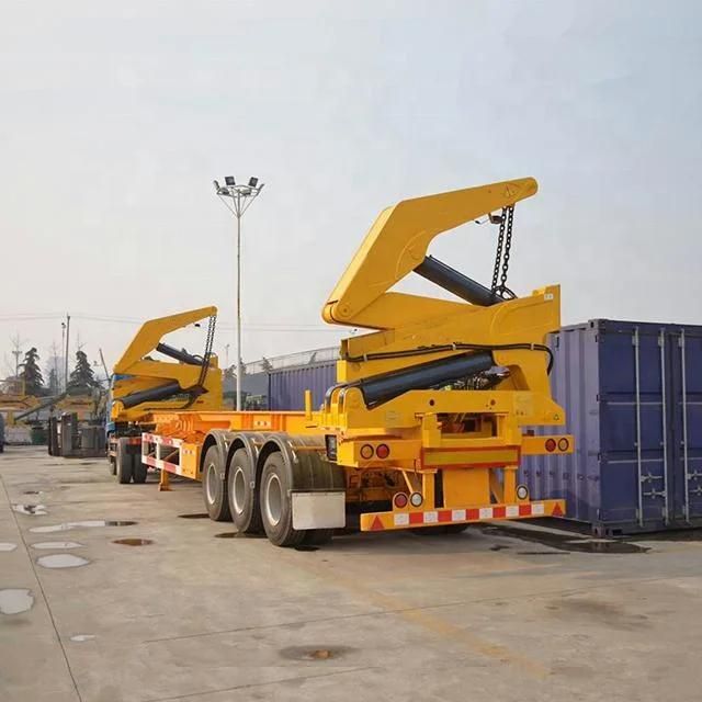 High Quality Swing Lift Self Loading Container Side Lifter Truck Trailer for 20FT 40FT Container
