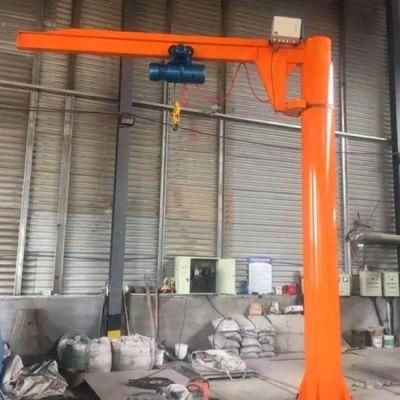 1t 2t 3t 5t Electric Hoist Standing Pillar Jib Crane