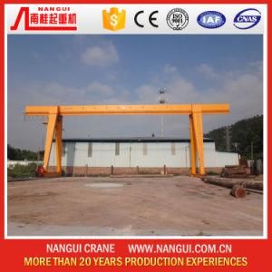 Construction Use Single Girder Gantry Crane with Hoist