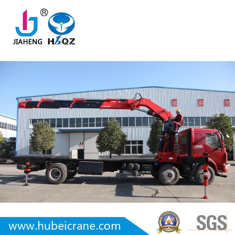 20 Tons Hydraulic Knuckle Boom Crane Truck Mounted Crane for building SQ400ZB4