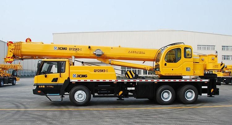 XCMG Official Construction Crane 25 Ton Hydraulic Mobile Truck Crane Qy25K5-I