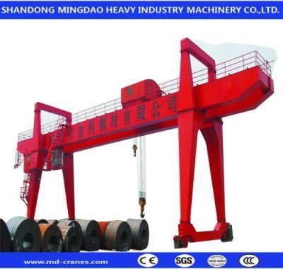 20 50 80 Ton Double Girder Bridge Crane for Construction Loading Steel