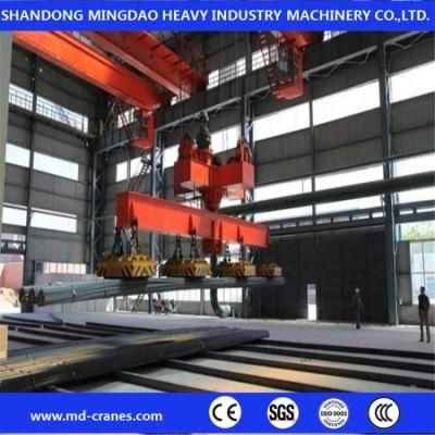 Steel Coil Scrap Lifting Electromagetic Overhead Crane with Magenetic Truck