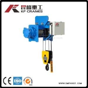 Low Clearance Low-Headroom Electric Japanese Type Wire Rope Hoist for Crane Use