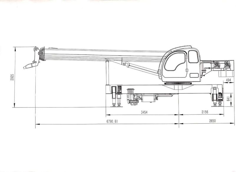 12t Hydraulic Truck Crane Price List in The Philippines for Sale