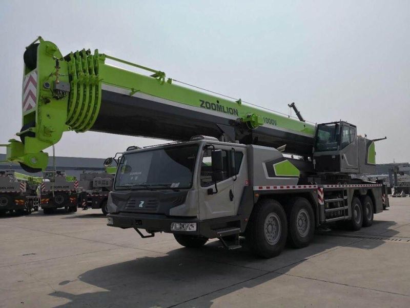 Zoomlion Lifting Construction Machinery 110 Tons Hydraulic Mobile Truck Crane Ztc1100V753