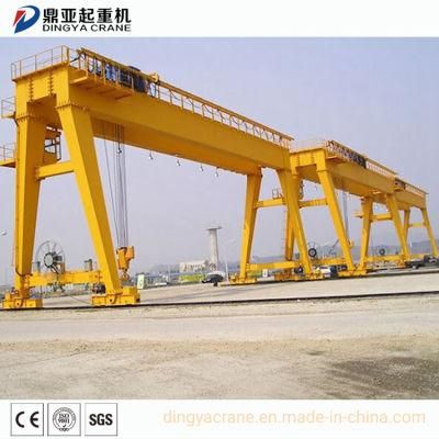 Dingya Marble Steel Factory Double Girder Mh Gantry Crane 20t