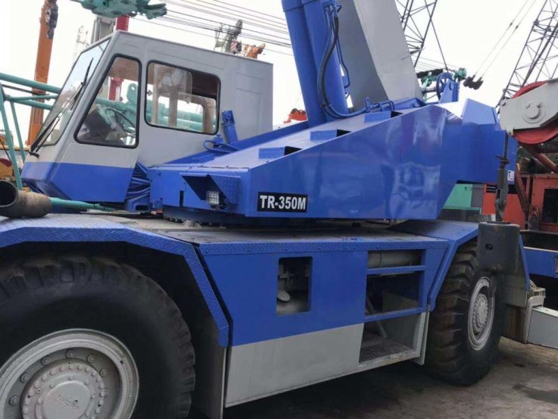 Used Tadano Tr350m 35ton Rough Terrain Crane Kato Kr-45h