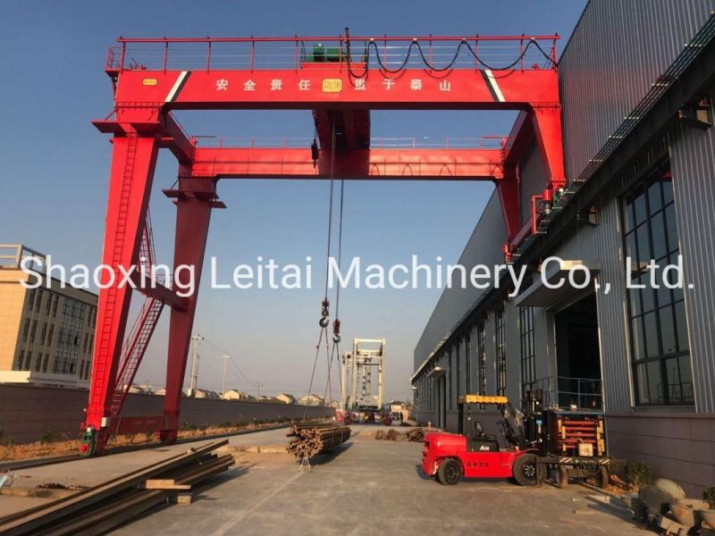 Workshop Stockyard Double Girder Mobile Gantry Crane