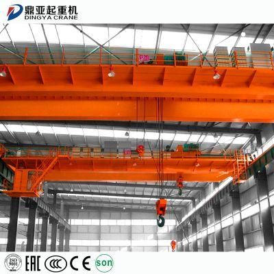 Dy Qd 50ton 60ton 75ton 150ton 100ton 200ton 250ton 300ton T Double Girder Beam Metallurgy Eot Overhead Bridge Crane