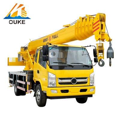 8ton Construction Engine Hydraulic Tower Truck Mobile Crane for Sale